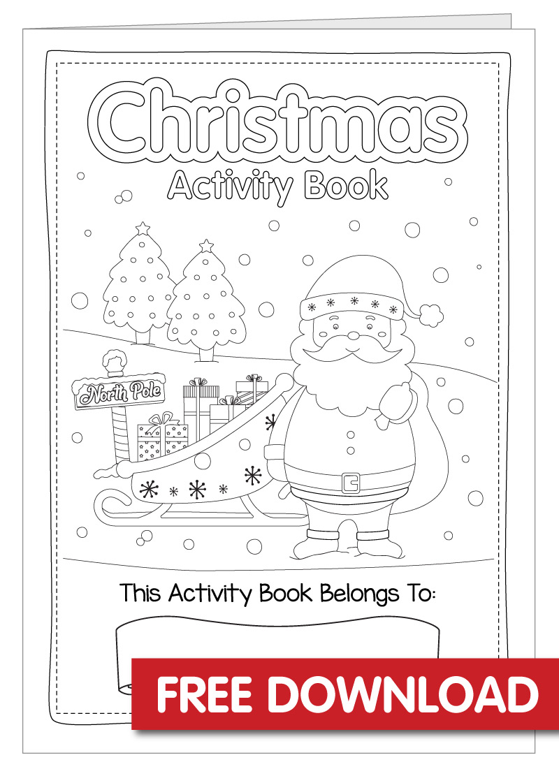 Free Christmas Booklet Activities Printables