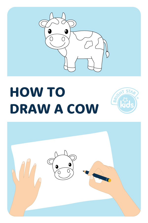 Cute baby cow cartoon postcard | Zazzle | Art mini toile, Mignons petits  dessins, Peintures mignonnes