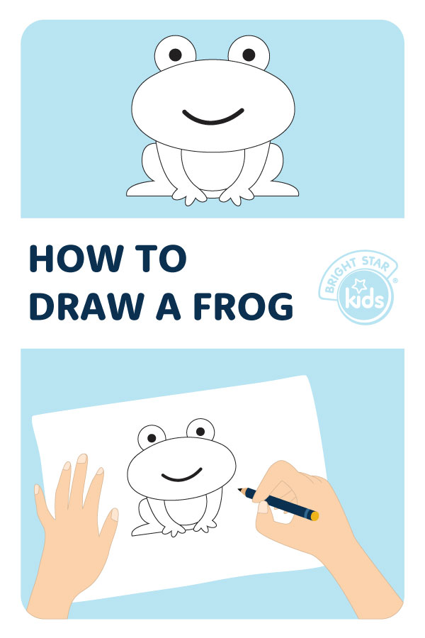 How to Draw Cartoon Frogs / Toads – Step by Step Drawing Lesson | How to  Draw Step by Step Drawing Tutorials