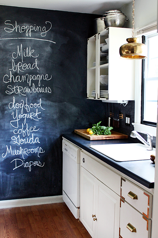 Chalkboard Walls: How to Create a Chalkboard/Magnetic Wall — The