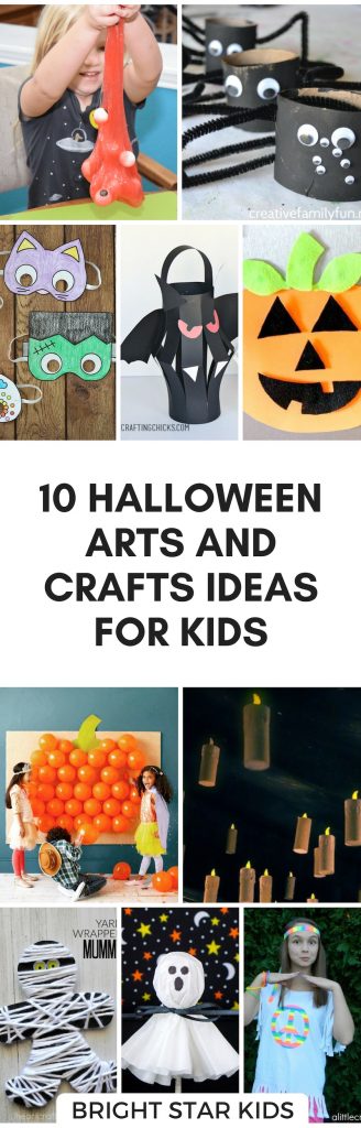 10 Halloween Arts and Crafts for Kids - Bright Star Kids